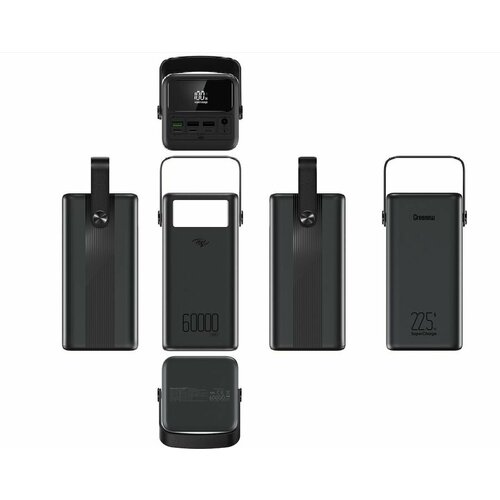 Внешний аккумулятор Power Bank ITEL Maxpower 600PF 60000мAч черный 659000₽