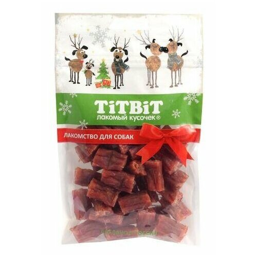 ТитБит колбаски телячьи для собак (Новогодняя коллекция) 80 г ребрышки телячьи мясо есть охлажденные 400 г