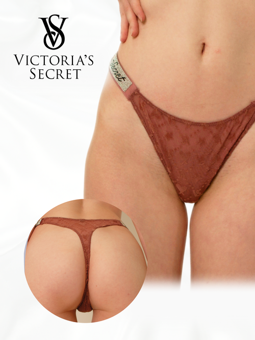 Трусы Victorias Secret, размер XL, коричневый