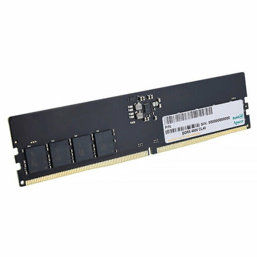 Оперативная память Apacer 32GB DDR5 DIMM 4800МHz CL40 FL.32G2A. PTH