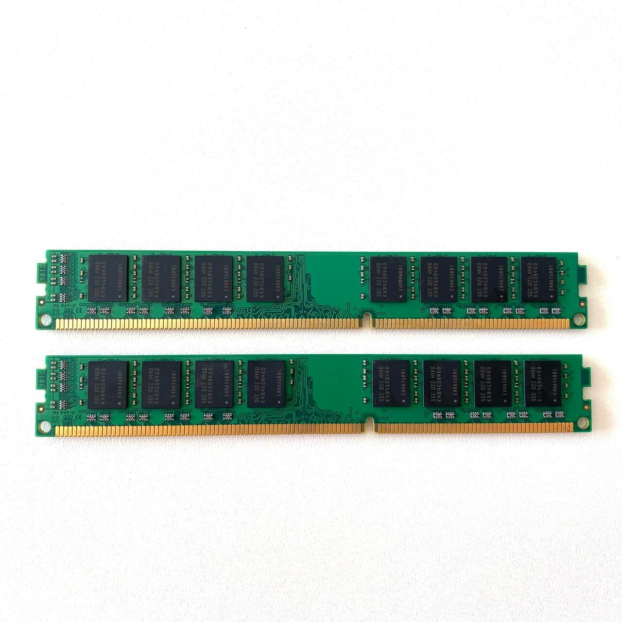 Оперативная память samsung ddr3 8gb 1600МГц 2Rx8 PC3-12800U 15v DIMM Низкий профиль 2