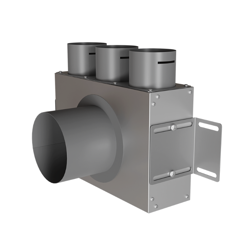 фото Provent VPS 125/75×3 пленум потолочный круглый на 3 выхода