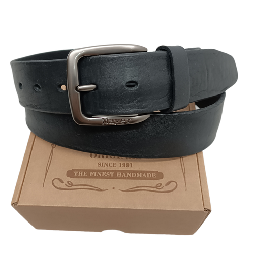 фото Ремень mayer, размер 120, черный