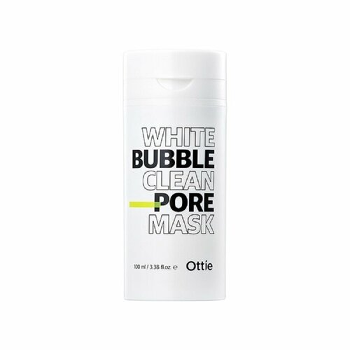 Кислородная маска для глубокой очистки пор Ottie White Bubble Clean