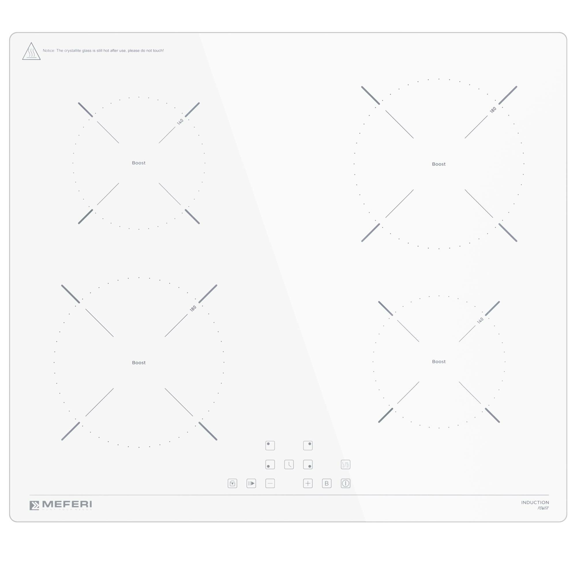 фото Индукционная варочная панель MEFERI MIH604 POWER
