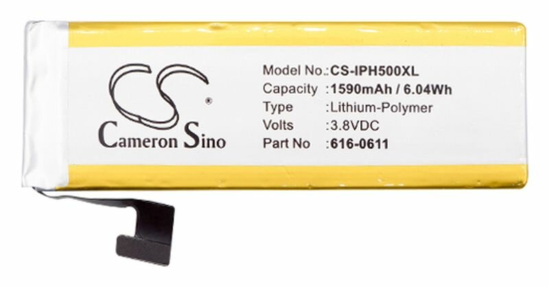 Аккумулятор CameronSino CS-IPH500XL для Apple iPhone 5