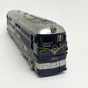 Машинка игрушка тепловоз , инерционный, 1:87 поезд локомотив, 23 см, со светом и звуком, синий