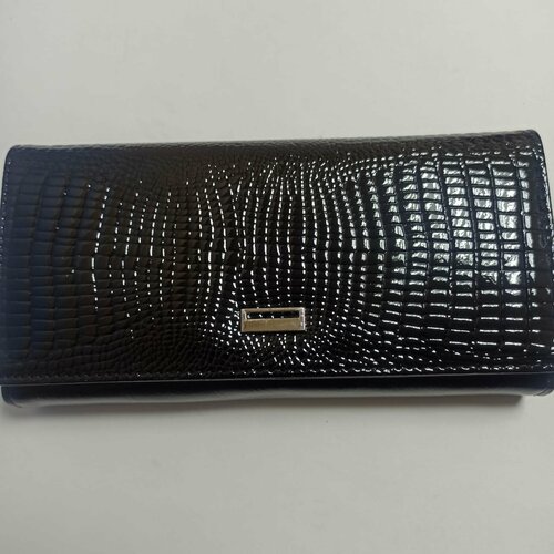 фото Кошелек , фактура тиснение, черный нет бренда