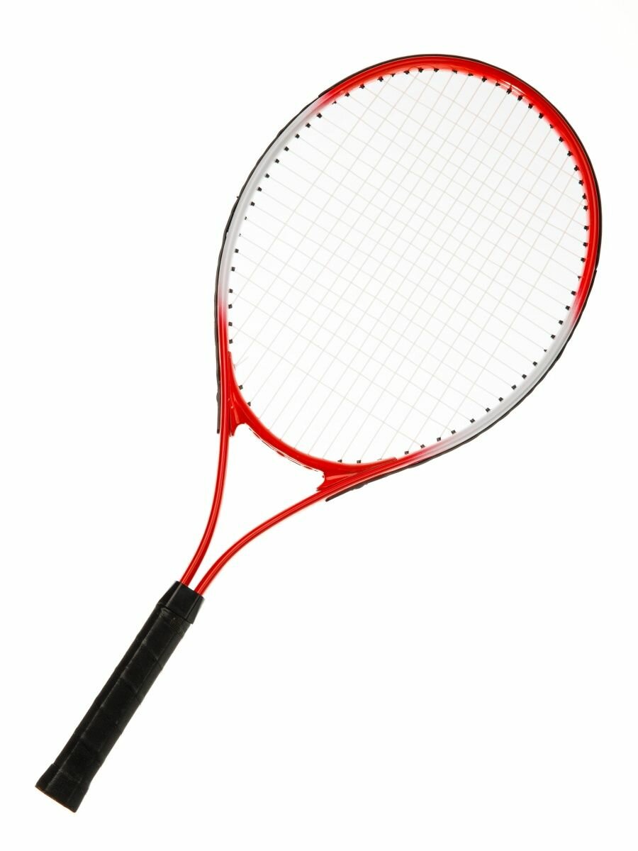 Ракетка для игры в большой теннис Mr. Fox Classic с чехлом, красная/белая