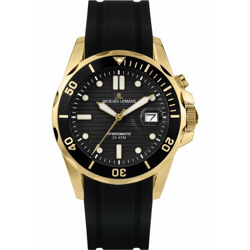 фото Наручные часы jacques lemans hybromatic, золотой