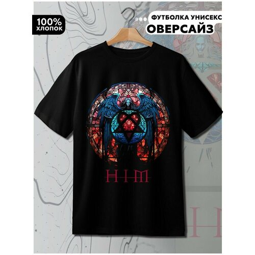 фото Футболка hypnotica, размер l, черный