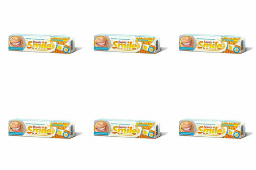 Rubella Зубная паста прополис Beauty Smile, 100 мл, 6 шт