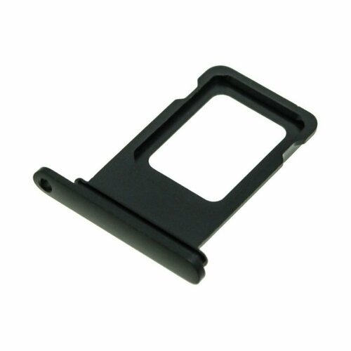 Держатель сим карты (SIM) для Apple iPhone XR, черный держатель сим карты sim holder для iphone xr black