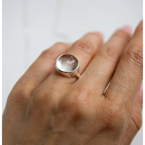 Кольцо, серебро, 925 проба, размер 18