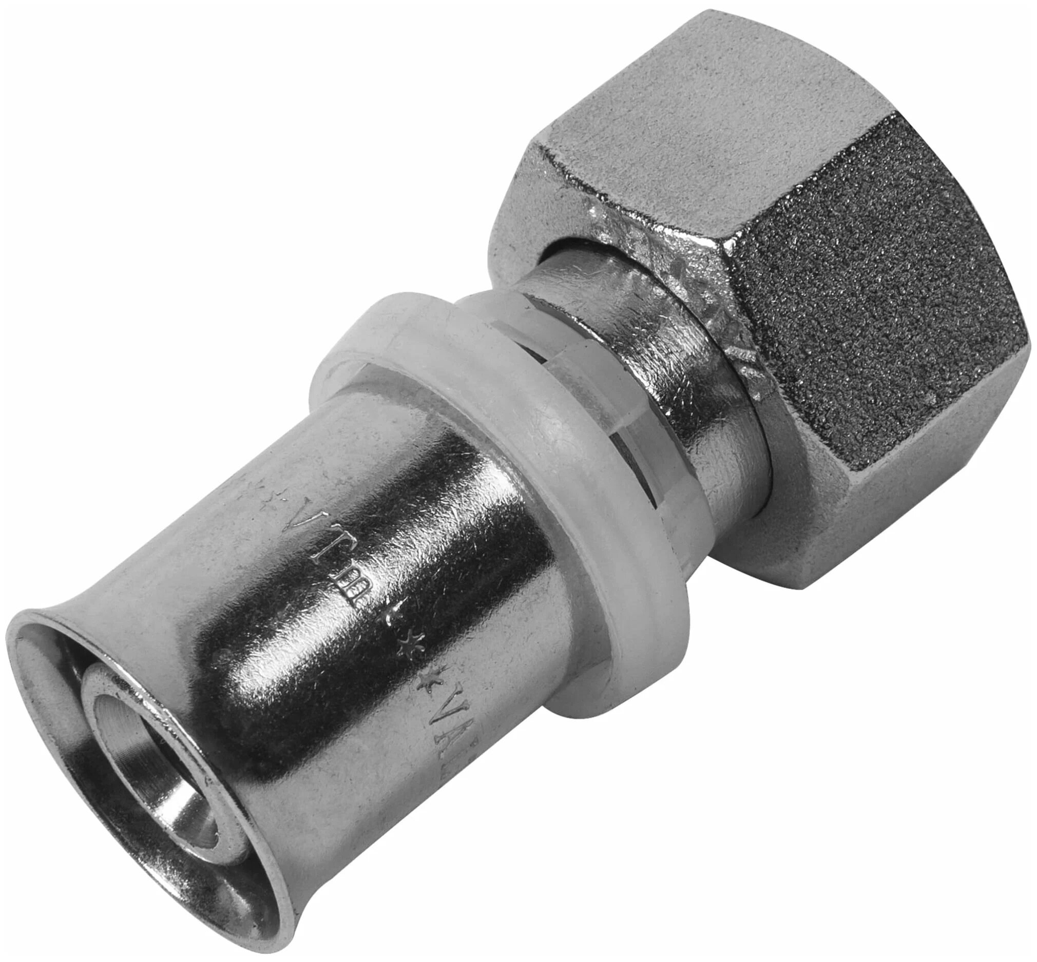 Муфта VALTEC VTm.222. N.001604 16x1/2" пресс – резьба