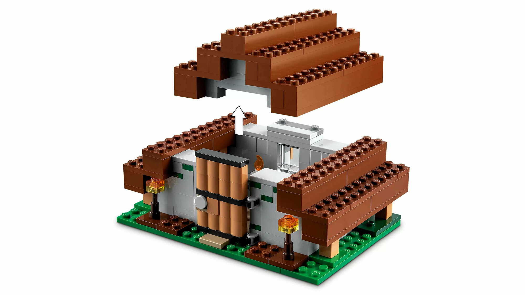 Конструктор LEGO Minecraft Заброшенная деревня 21190 - фото №18