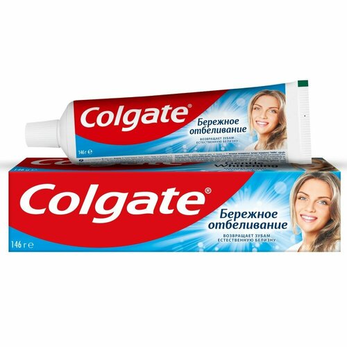 Зубная паста COLGATE Бережное отбеливание 100мл зубная паста colgate бережное отбеливание 100мл