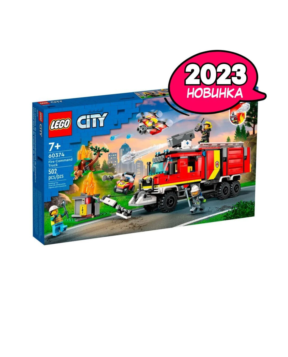 Конструктор LEGO City 60374 Пожарная машина