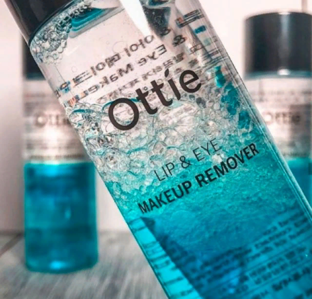 Двухфазное средство для снятия макияжа Ottie Lip & Eye Make-Up Remover, 100 мл