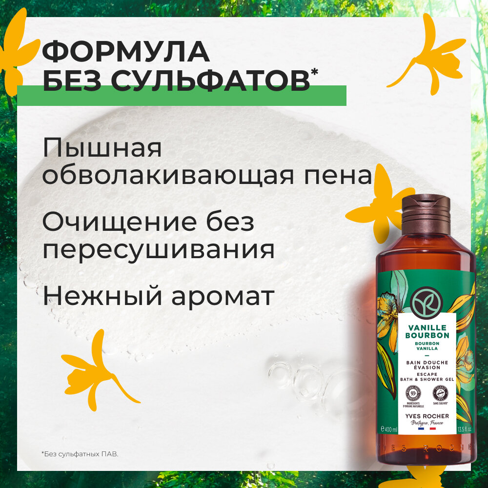 Yves Rocher Набор Гелей для душа "Солнечные нотки"