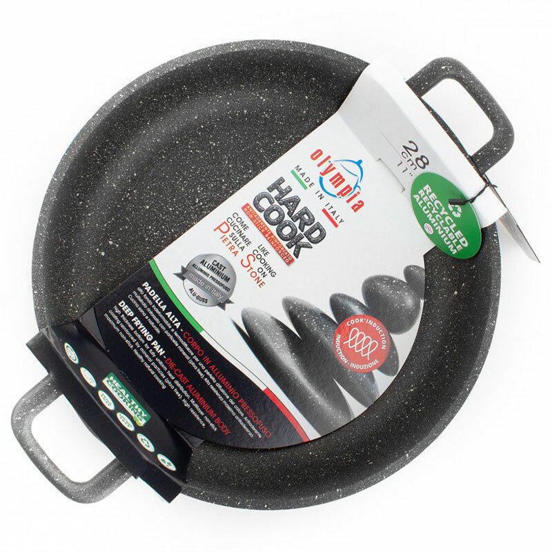 Сотейник Olympia Hard Cook Fix 28см - фото №13