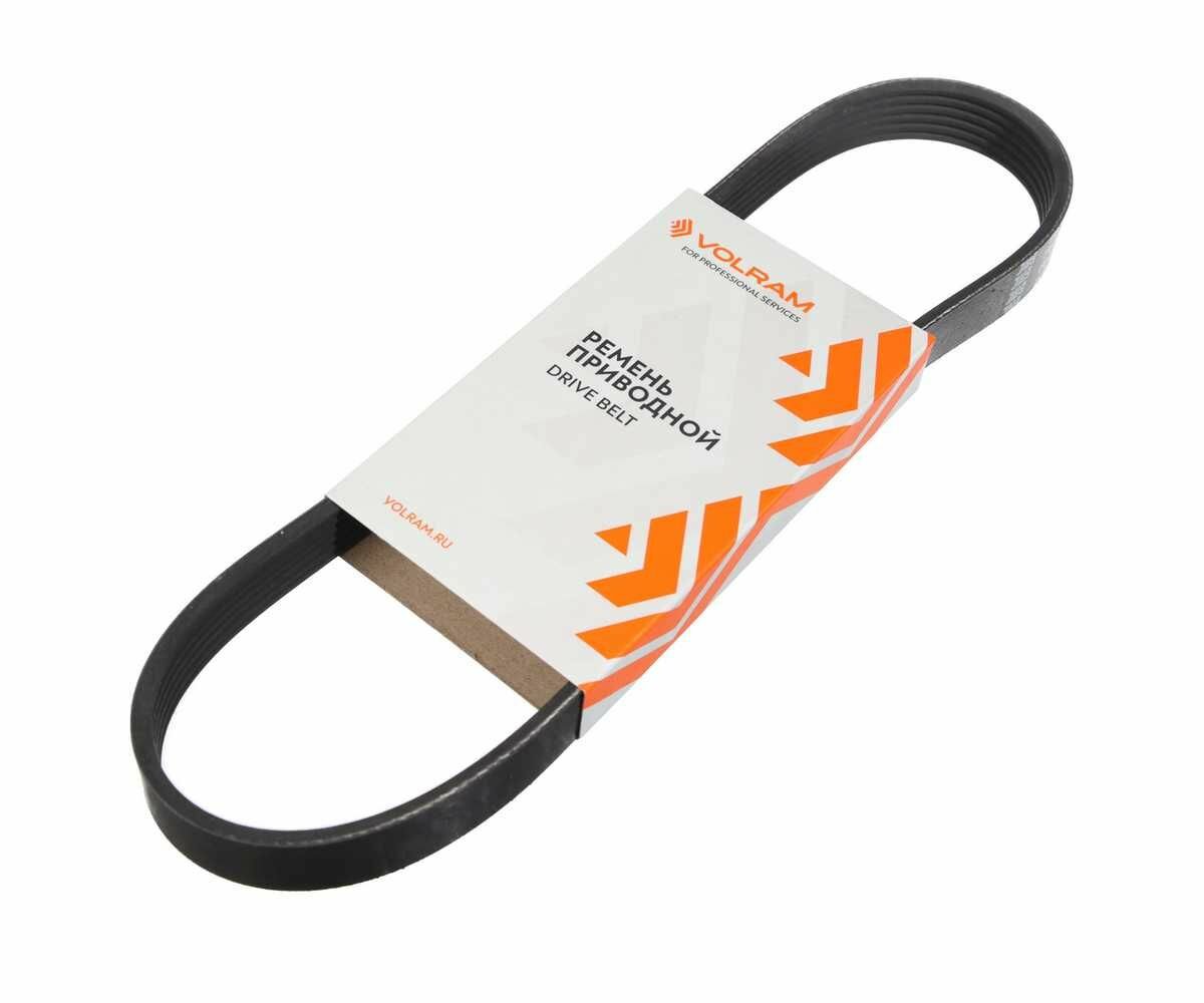 Ремень приводной Volram VR13387 поликлиновый генератора аналог 6PK700 Lada ВАЗ 2108-21099, 2113-2115