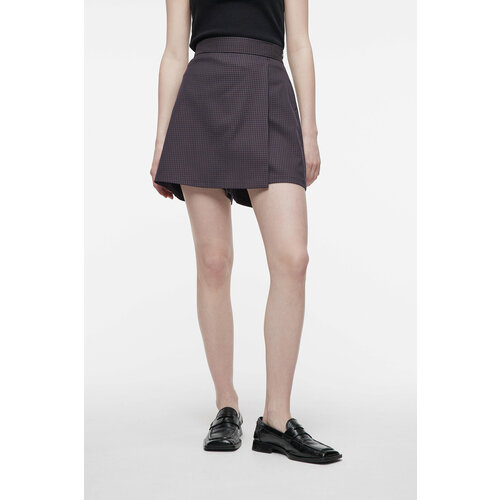 фото Юбка-шорты befree, размер xs, коричневый