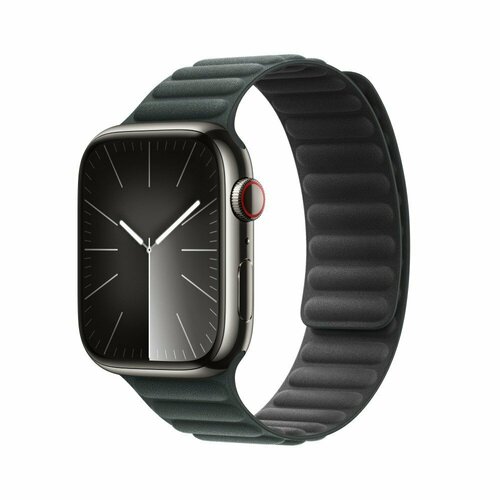 Ремешок Apple Watch FineWoven Magnetic Link, 45mm, M/L, Evergreen (2023)