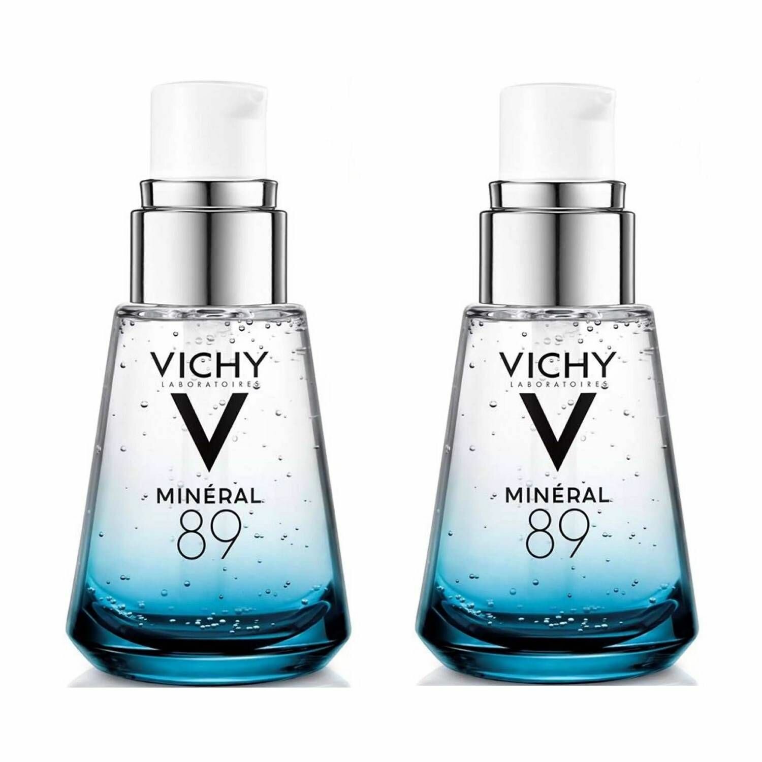 Vichy Ежедневный гель-сыворотка Mineral 89 для кожи, подверженной агрессивным внешним воздействиям, 2 х 30 мл