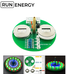 Набор Run Energy для самостоятельной пайки "Электронная светодиодная юла / волчок" (GXED0171-001)