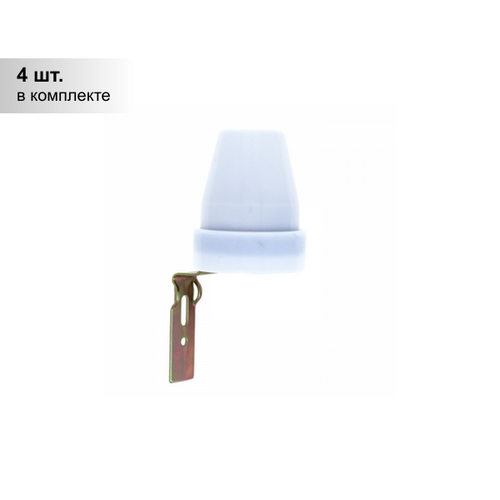 4 шт Фотореле EKF PS-2 ФР 10А 2200Вт IP44 2289₽