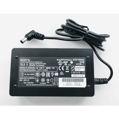 Адаптер переменного тока блок питания для телевизора Sony ACDP-085E01 ACDP-085E02 ACDP-085N02 ACDP-085S01 19.5V-4.35A 85W (6.5*4.4)