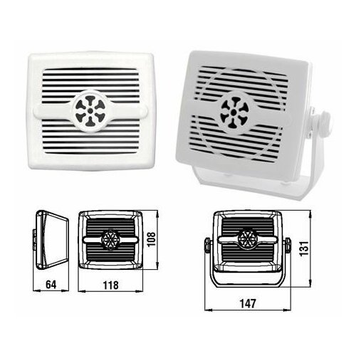 Аудиодинамик врезной 10 Вт 10252517 6580₽