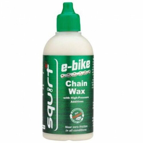 Squirt Смазка цепи парафиновая Squirt Chain Lube, E-Bike, 100% bio (120 мл) daytona wax chain lube смазка для цепи парафиновая 100мл