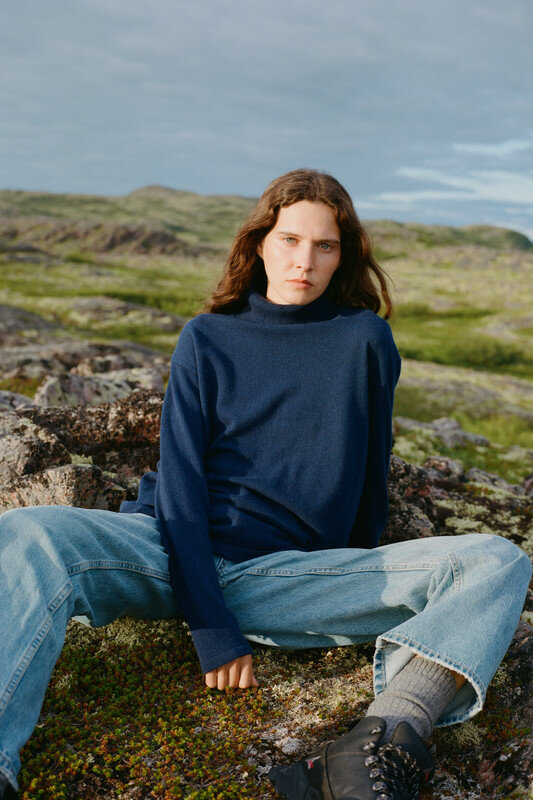 Джемпер FINN FLARE синий 