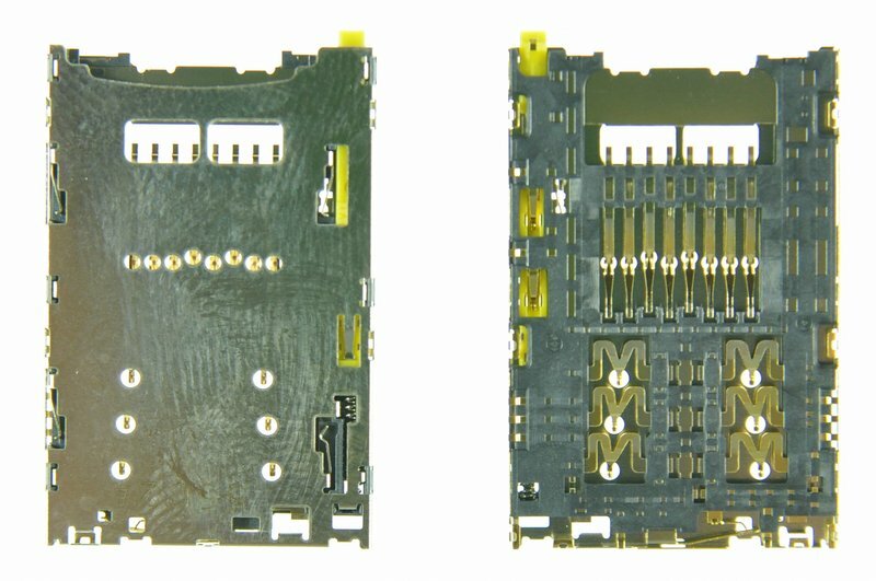 Разъем сим/карты памяти для Sony E6603/E6653 Xperia Z5 1 Sim