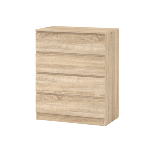 Комод Норд Дуб Сонома 4 ящика 8437₽