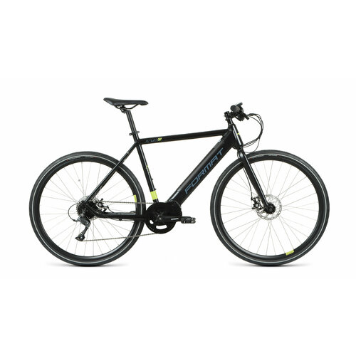 Электровелосипед FORMAT 5342 E-bike 700C (8 ск. рост 540 мм) 2021 черный матовый