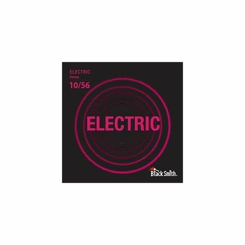 BlackSmith Electric Heavy 10/56 струны для электрогитары, 10-56, намотка из никеля electric guitar strings2220 2221 2222 2223 2225play real heavy metal rock nickel wound 6 strings for electric guitar accessories