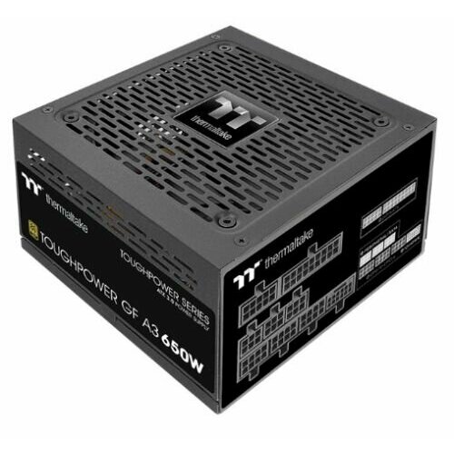 Блок питания ATX Thermaltake Toughpower GF A3 PS-TPD-0650FNFAGE-H 650W 80 Gold 120 mm fan Gen 5 fully modular 11994₽