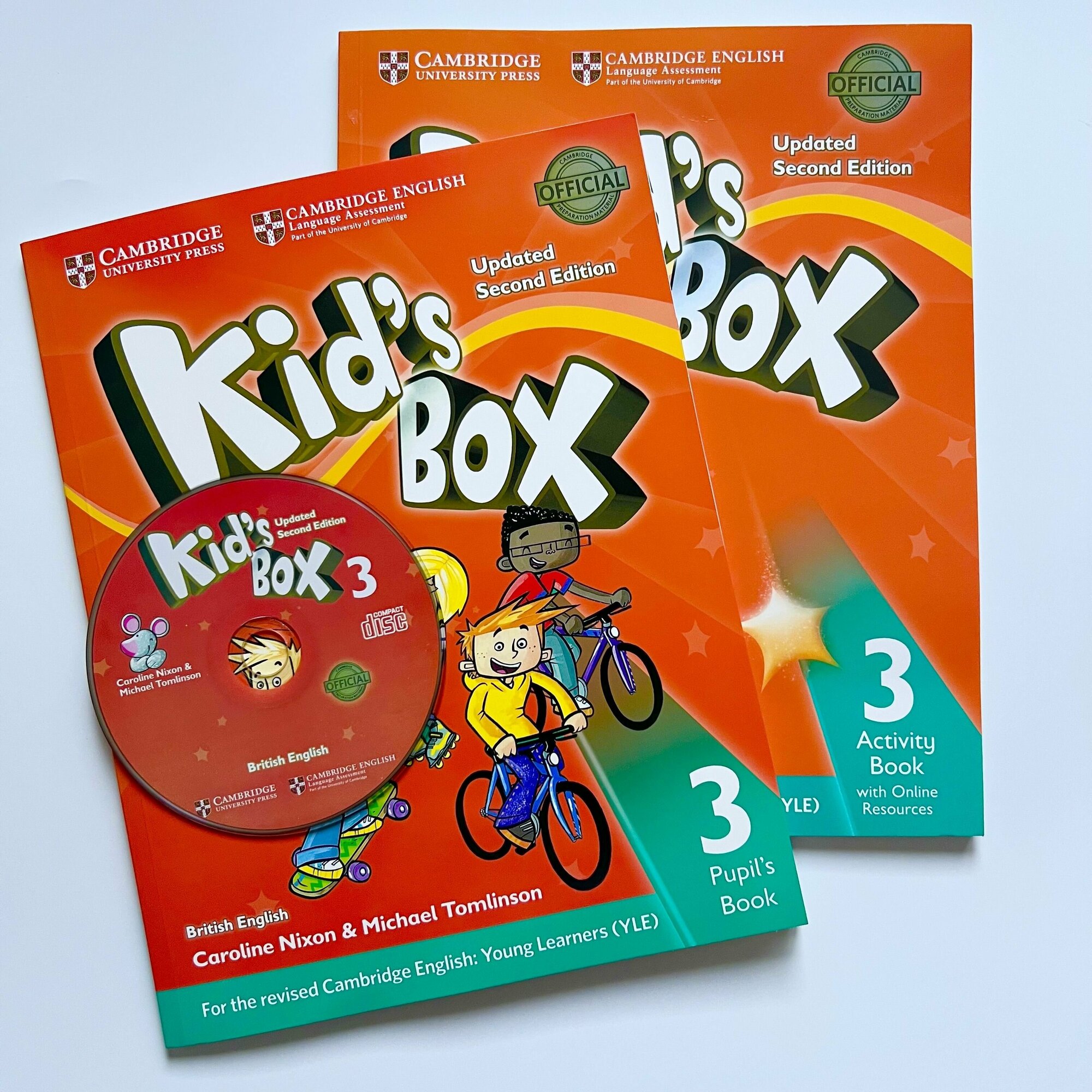 Комплект Kid's Box 3 Updated Second Edition (Pupil's book + Activity book)+ CD