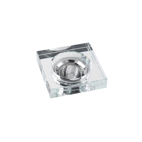Comtech Apus Светильник точечный литой неповоротный с прозрачным стеклом, 50Вт, G5.3, 12В, IP20