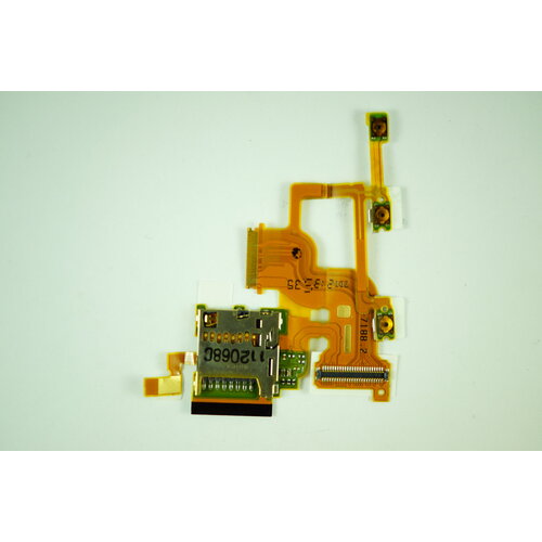 Шлейф для Sony LT28 Xperia ion+флэш коннектор с вкл/боковыми кнопками