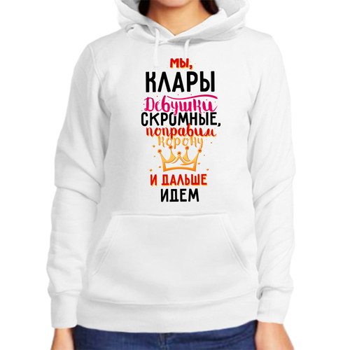 фото Худи, размер m, белый нет бренда