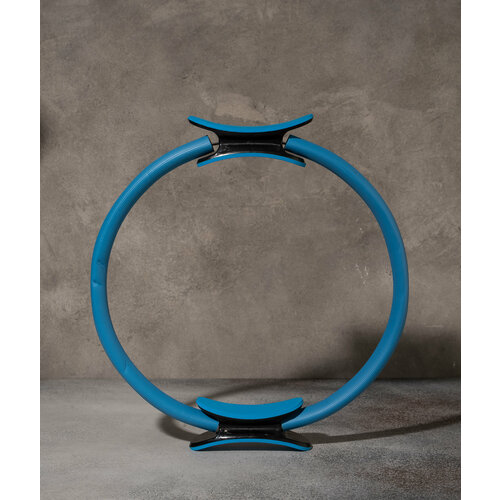 Кольцо для пилатеса, диаметр 37 см, цвет голубой кольцо для пилатеса torres yl5004 голубой черный