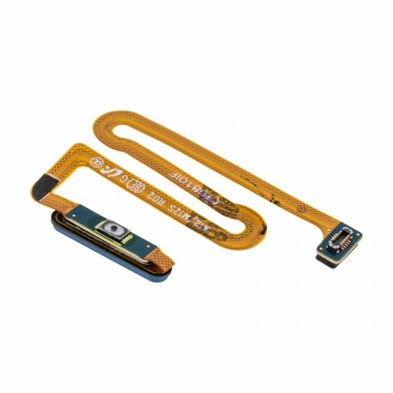 Кнопка (механизм) включения для Samsung A125 Galaxy A12 / A127 Galaxy A12 Nacho / M127 Galaxy M12 (в сборе) синий — фото 2