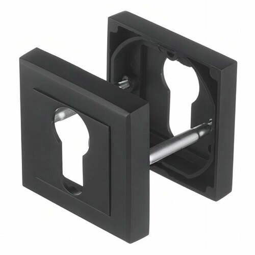 Ключевина Corsa Deco квадратная розетка черная 990316 1083₽