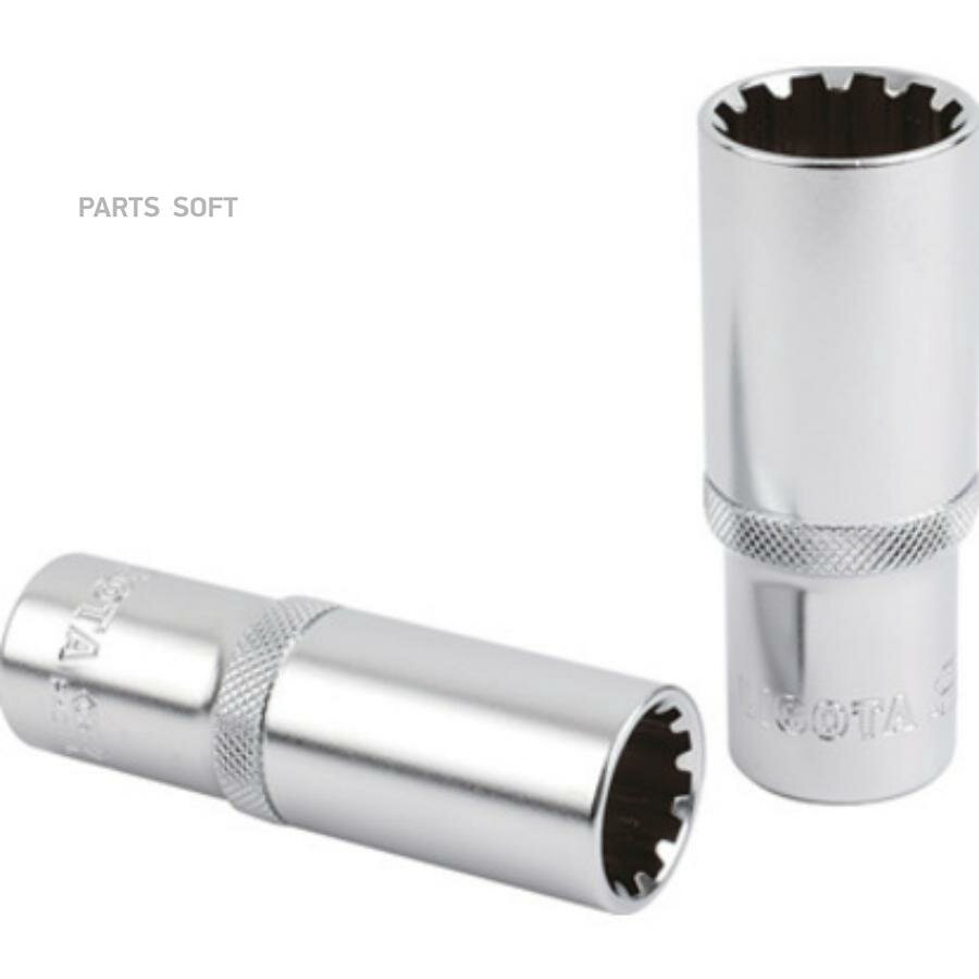 Licota P2008L Головка торцевая глубокая spline 1/4" 8 мм - фото №8