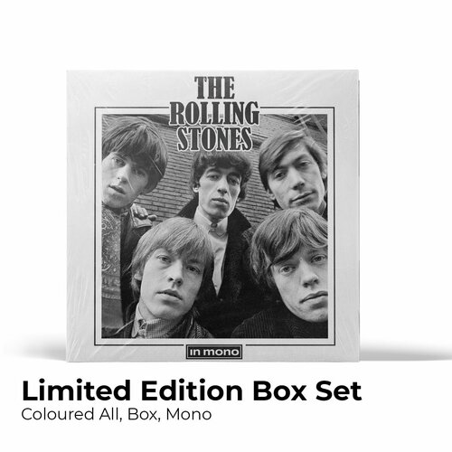 The Rolling Stones - The Rolling Stones In Mono (Box) (coloured) (16LP), 2023, Limited Edition, Виниловая пластинка