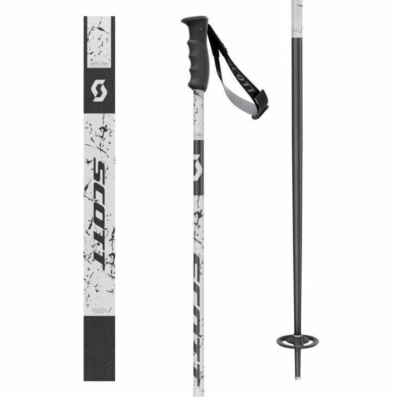 Горнолыжные палки SCOTT Pure SRS frost black 120 см